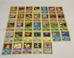 33 Pokemon Gym Challenge and Heroes Lot NM to LP, No Doubles, Vintage 2000 PICS - Image 2