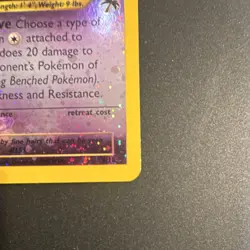 Pokemon TCG Mew Southern Islands Promo Reverse Holo 01/18 30 HP - Image 4