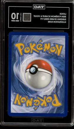 Pokemon Latios Surging Sparks Illustration Rare #203 TAG 10 Gem Mint - Image 2