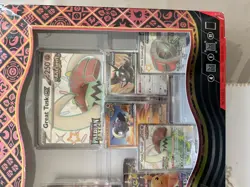 Paldean Fates Great Tusk ex & Iron Treads ex Premium Collection Box - Image 3