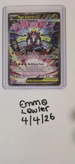 Mega Zygarde Ex 120/088 - Perfect Order - Pokemon TCG (MINT PACK FRESH🔥) - Image 1