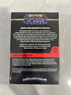 Phantasmal Flames - Pokemon Booster Bundle ***NEW & SEALED** - Image 2