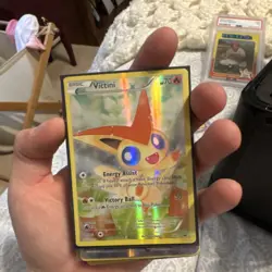Pokemon TCG Victini XY117 XY Promo Holo Basic 70 HP English Card - Image 1