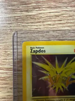 Zapdos 15/62 Fossil Holo Rare Unlimited Vintage 1999 WOTC Pokemon Card - MP/HP - Image 2