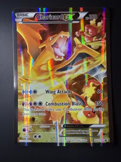 Pokemon TCG Charizard EX Jumbo Oversized Promo Holo Black Star Card XY121 - Image 2