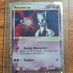 The Pokemon Company Mewtwo ex 100 HP EX Ruby & Sapphire Holo Ultra Rare 101/109 - Image 1
