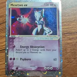 The Pokemon Company Mewtwo ex 100 HP EX Ruby & Sapphire Holo Ultra Rare 101/109 - Image 3