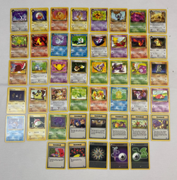 45/82 Pokemon Team Rocket Lot, NM to LP, RARES, No Doubles Vintage 2000 PICTURES - Image 1