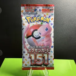 Pokemon 151 Booster Pack Japanese Pokemon TCG NEW SEALED UNOPENED - Image 1