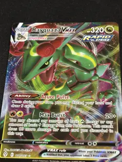 Rayquaza VMAX - 111/203 - Pokemon Evolving Skies Sword Shield Ultra Rare Card NM - Image 1