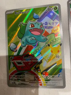Pokemon TCG First Partner Illustration Collection Series 1 Kanto GEN 1 Starters - Image 1