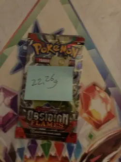 VERY HEAVY! 22.26Gram Obsidian Flames Pokemon TCG Factory Sealed Booster Pack!!! - Image 2