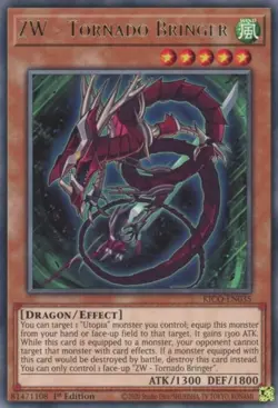 ZW - Tornado Bringer - KICO-EN035 - Rare - 1st Edition - Lightly Played - King's - Image 1