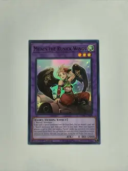 Yu Gi Oh Munin the Runick Wings (TAMA-EN038) 1st edition (NM) - Image 1