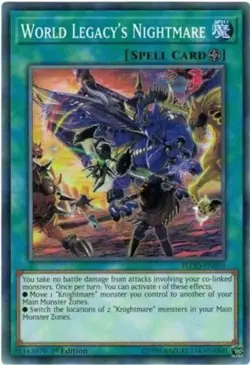 World Legacy's Nightmare - FLOD-EN059 - Common - 1st Edition - Lightly Played - - Image 1