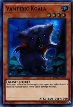 Vampiric Koala - DASA-EN048 - Super Rare - Unlimited - Lightly Played - Dark Sav - Image 1