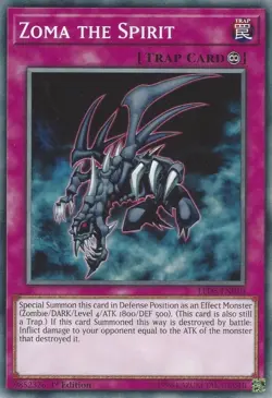 Zoma the Spirit - LED5-EN010 - Common - 1st Edition - Lightly Played - Legendary - Image 1
