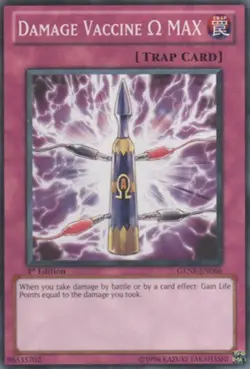 Damage Vaccine Omega MAX - GENF-EN066 - Common - Unlimited Edition - Damaged - G - Image 1