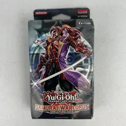 Yugioh Samurai Warlords Structure Deck 1st Edition FACTORY SEALED - Image 1