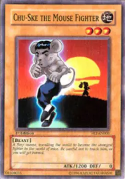 Chu-Ske The Mouse Fighter - FET-EN003 - Common - Unlimited Edition - Heavily Pla - Image 1