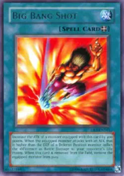 Big Bang Shot - DR1-EN141 - Rare - Unlimited Edition - Heavily Played - Dark Rev - Image 1