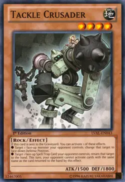 Tackle Crusader - LVAL-EN043 - Common - 1st Edition - Lightly Played - Legacy of - Image 1