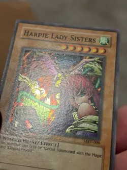 Yu-Gi-Oh 1st Edition Harpie Lady Sisters MRD-009 Super Rare - Image 3