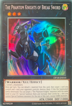 The Phantom Knights of Break Sword - OP18-EN010 - Super Rare - Unlimited Edition - Image 1