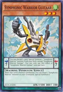 Symphonic Warrior Guitaar - RATE-EN090 - Common - Unlimited Edition - Lightly Pl - Image 1