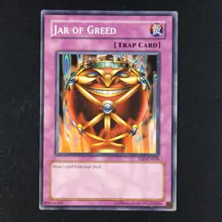 Jar of Greed YSD-EN036 - Starter Deck - Yugioh Card - Image 1