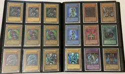 Yugioh Binder Collection 200+ Cards Sealed Vintage Packs - Image 3
