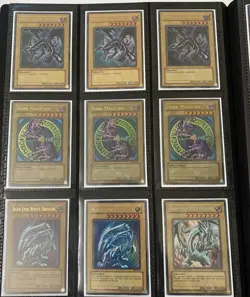 Yugioh Binder Collection 200+ Cards Sealed Vintage Packs - Image 4