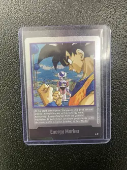Son Goku Frieza Energy Marker E-77 Regular Dragon Ball Super Card Game - Image 1