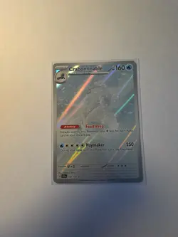 Pokemon TCG Stellar Crown IR Crabominable Card 149/142 Illustration Rare NM - Image 1