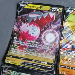 Bundle 4 x JUMBO Pokemon V Promo Holo TCG Cards Large Jumbo Pikachu Morpeko B5 - Image 2