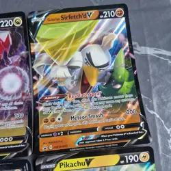 Bundle 4 x JUMBO Pokemon V Promo Holo TCG Cards Large Jumbo Pikachu Morpeko B5 - Image 3