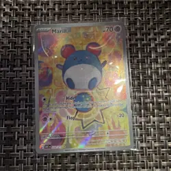 Pokemon TCG Nintendo Marill 232/217 Holo Basic Card 70 HP - Image 1