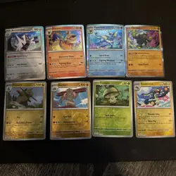 Pokemon - Holos Only - Sun & Moon - Pack Fresh - English - 8 Cards - Image 1