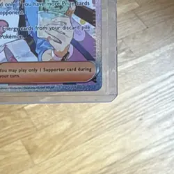 Pokemon TCG Rosa's Encouragement Full Art Trainer-Supporter Card POR 123/088 - Image 5