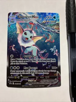Vaporeon VMAX SWSH182 Sword & Shield Promo Pokemon Card English NM - Image 1