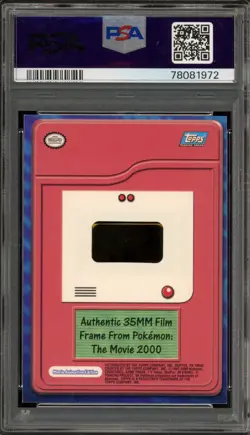 Pokemon Topps Authentic 35MM File Frame Card M02 PSA 7 - Image 2