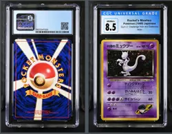 1998 Pokemon Card TCG Japanese Gym 2 Holo Rocket's Mewtwo #150 CGC 8.5 NM/MINT+ - Image 1
