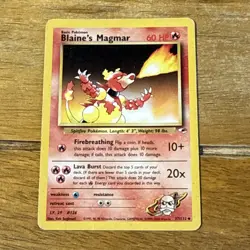 Blaine’s Magmar 37/132 | Gym Heroes | Non Holo Pokemon Card - Image 1