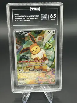Eevee 173 SV: Scarlet & Violet Promo Cards Holo TAG 8.5 NM MT+ | CERT: N3090304 - Image 1