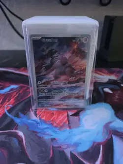 Pokemon Scarlet & Violet 2023 Paradox Rift Groudon Card 199/182 IR - Image 1