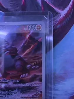 Pokemon Scarlet & Violet 2023 Paradox Rift Groudon Card 199/182 IR - Image 3