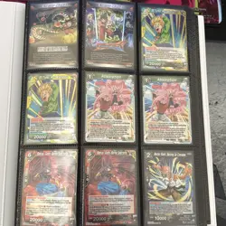 Dragon Ball Super Card Game Binder Collection Lot SR, Energy Marker, Awaken Etc - Image 1