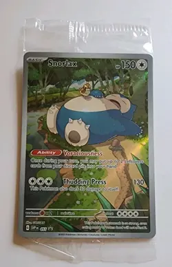 Snorlax 051 Sv: Scarlet & Violet Promo Cards Holo - Image 1