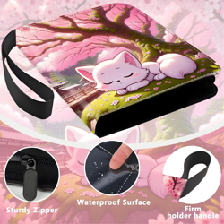 Card Binder 4 Pockets Zip Trading Card Binder for 400 Cards, PU Collection Binde - Image 2