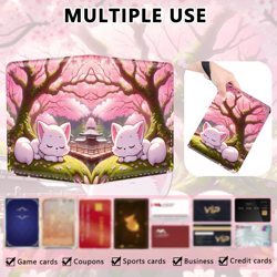 Card Binder 4 Pockets Zip Trading Card Binder for 400 Cards, PU Collection Binde - Image 4